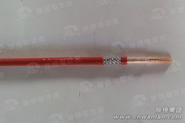 單芯串聯恒功率電伴熱帶結構